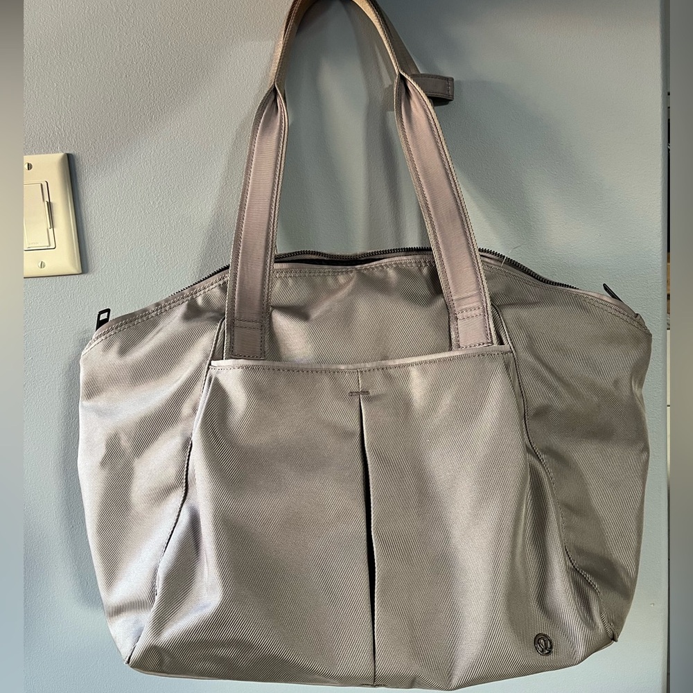 lululemon athletica Silver Tote Bag